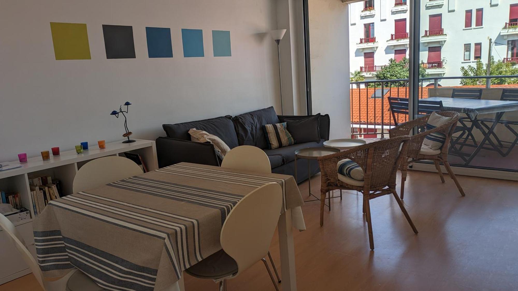 Appartement 3 Pieces Au Coeur D'Hendaye Plage Luaran gambar